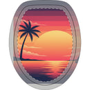 Toilet Three-Piece Set — Beautiful Sunset Bath Décor