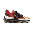 Mesh Sneakers — Lightweight Breathable Men’s Athletic Shoes with Flame Design