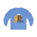 Bee Cool Long Sleeve Tee — Cute Bumblebee Graphic Shirt