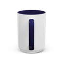Locked In Accent Coffee Mug — 'Locked In' Motivational Coffee Cup (11/15oz)