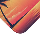 Sunset Beach Bath Mat — Beautiful Sunset Design