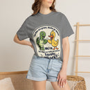 T-Shirt — "We're Equally Whack" Turtle & Duck Best Friends Graphic Tee