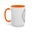 Locked In Accent Coffee Mug — 'Locked In' Motivational Coffee Cup (11/15oz)