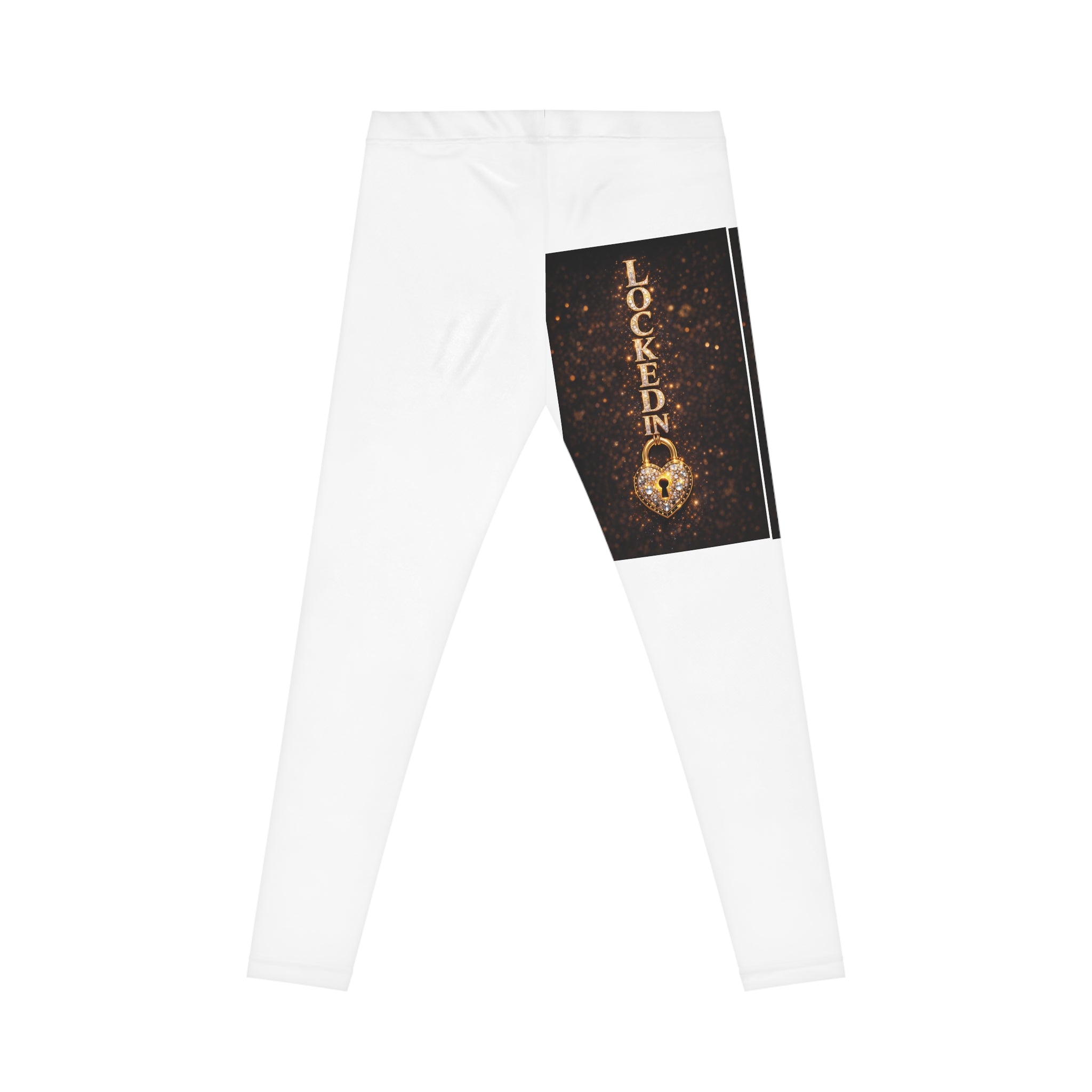 Locked In Women's Workout Leggings – All-Over Print