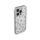Dove Pattern Flexi Phone Case — Minimal White Bird Protective Case