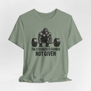Iron-Willed Barbell Graphic Tee