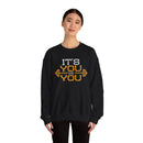 Bold Self‑Competition Crewneck