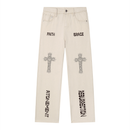 Men’s Vintage Wash Straight Leg Jeans