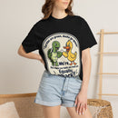 T-Shirt — "We're Equally Whack" Turtle & Duck Best Friends Graphic Tee