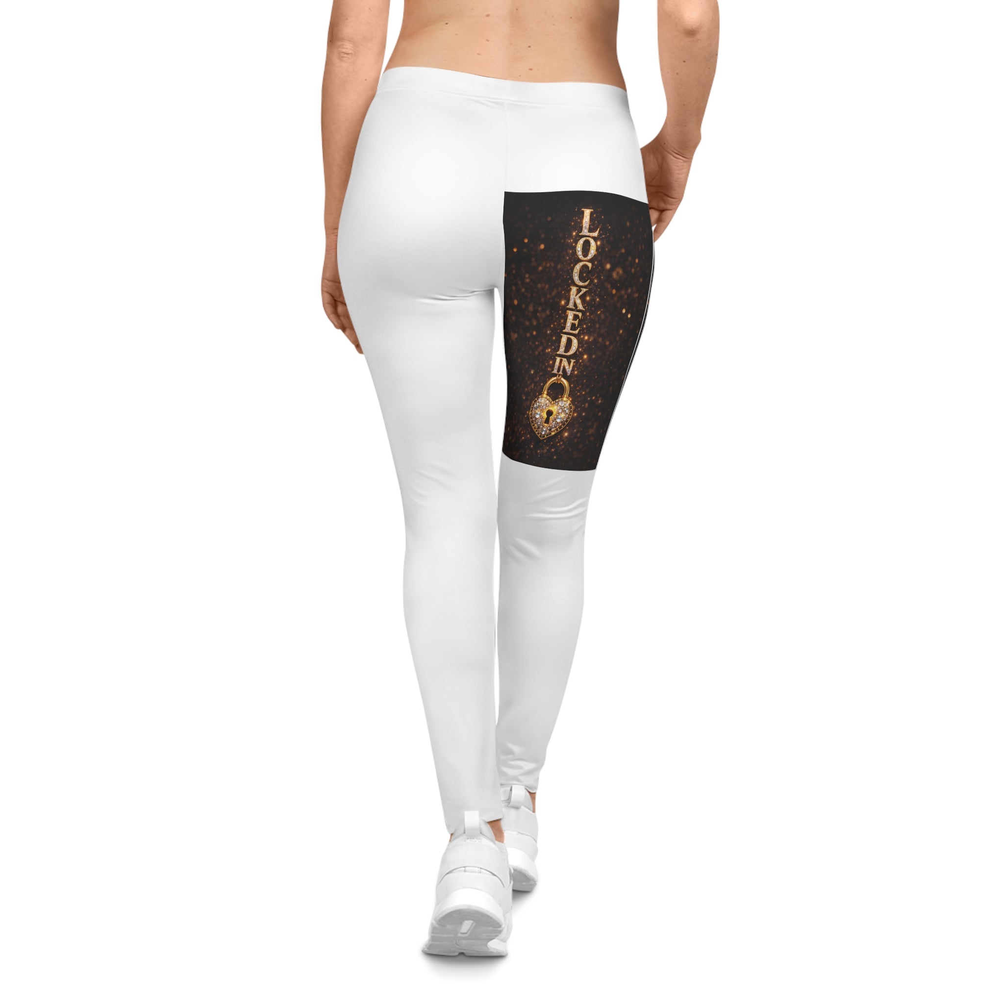 Locked In Women's Workout Leggings – All-Over Print