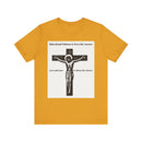 Jesus Crucifix T‑Shirt — Christian Faith Graphic Tee for Easter & Church