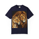Lion Pride T-Shirt — Majestic Lion & Lioness Graphic Tee