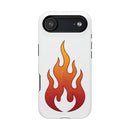 Flame Graphic Phone Case — Magnetic Impact‑Resistant Protective Cover