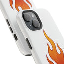 Flame Graphic Phone Case — Magnetic Impact‑Resistant Protective Cover