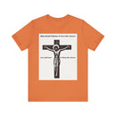 Jesus Crucifix T‑Shirt — Christian Faith Graphic Tee for Easter & Church