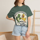 T-Shirt — "We're Equally Whack" Turtle & Duck Best Friends Graphic Tee
