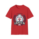 Locked In T-Shirt — Motivational 'Locked In' Graphic Tee