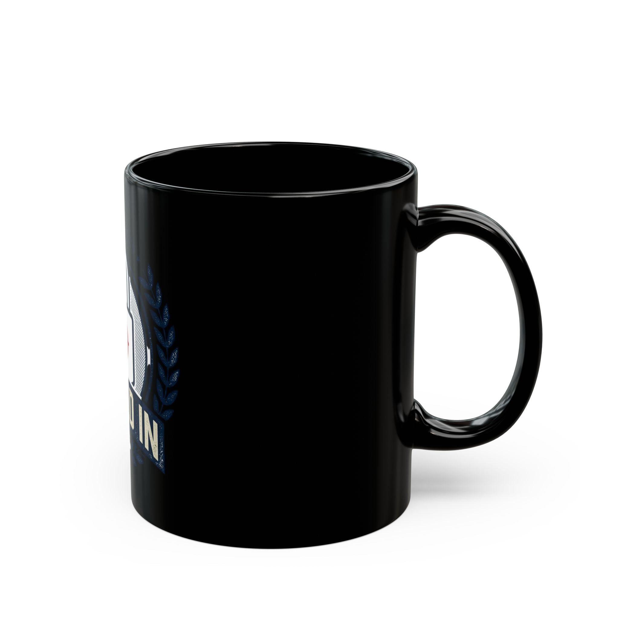 Locked In Black Mug — 'Locked In' 11oz & 15oz Coffee Cup