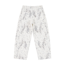 Women's Splatter Barrel Leg Jeans