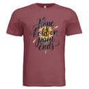Solid Maroon Triblend - 3413C - FRONT