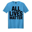 Heathered Bright Turquoise - DM108 - FRONT